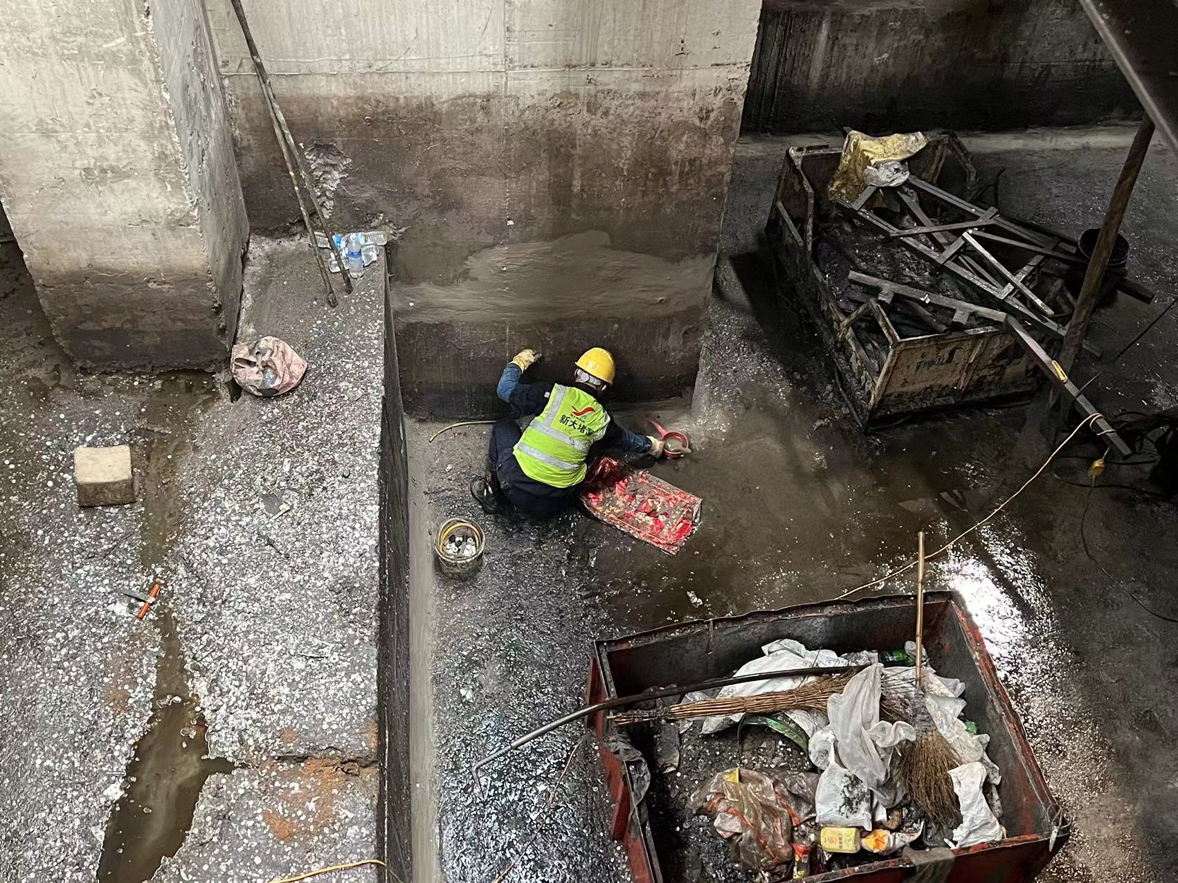 石家庄桥西区基坑渗漏水堵漏